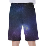 Nebula Universe Galaxy Deep Space Print Men's Beach Shorts