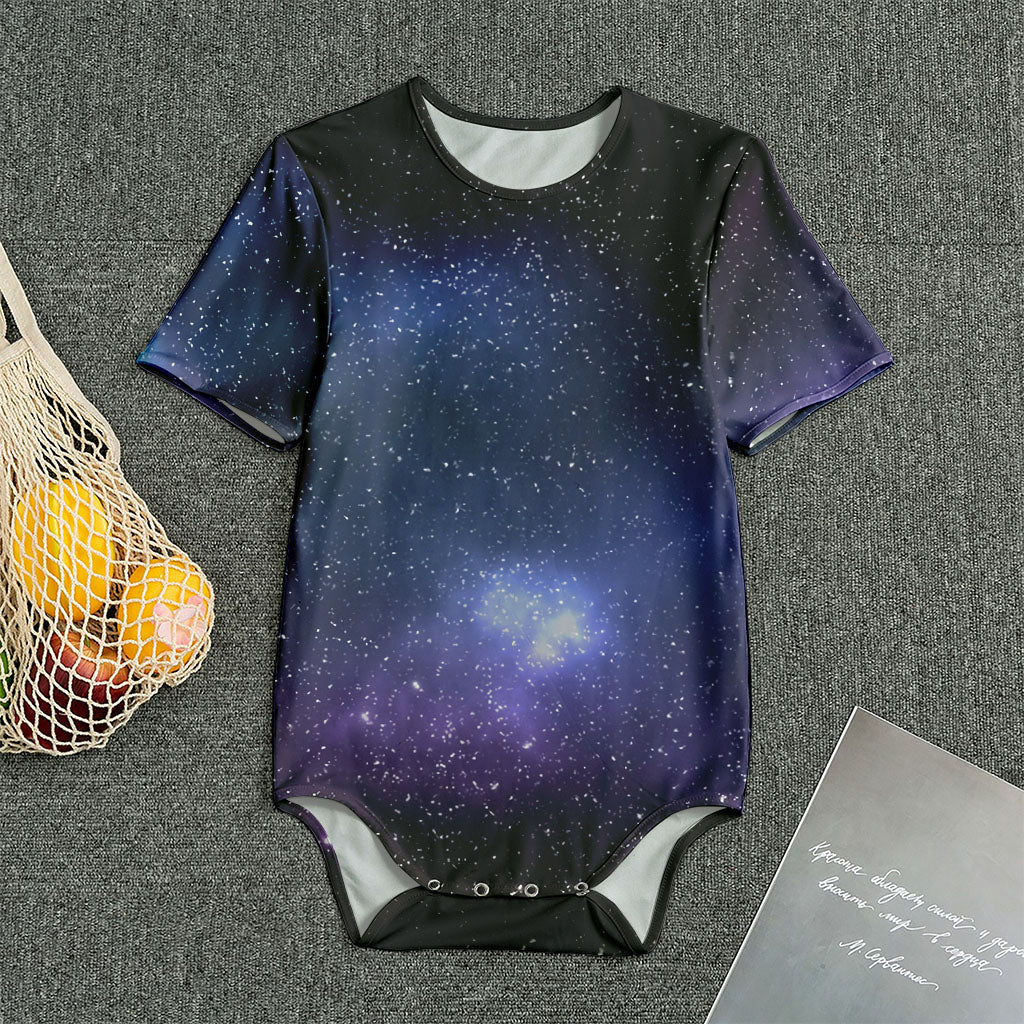 Nebula Universe Galaxy Deep Space Print Men's Bodysuit