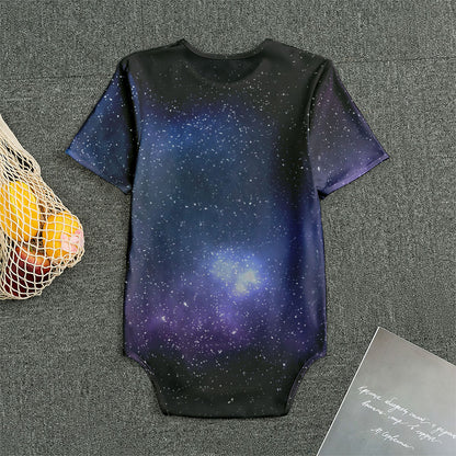 Nebula Universe Galaxy Deep Space Print Men's Bodysuit