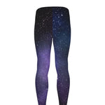 Nebula Universe Galaxy Deep Space Print Men's leggings