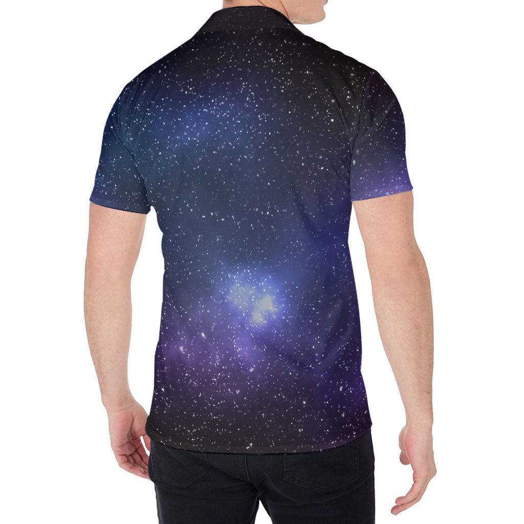 Nebula Universe Galaxy Deep Space Print Men's Shirt