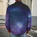 Nebula Universe Galaxy Deep Space Print Men's Shirt Jacket