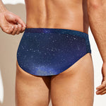 Nebula Universe Galaxy Deep Space Print Men's Swim Briefs