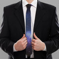 Nebula Universe Galaxy Deep Space Print Necktie