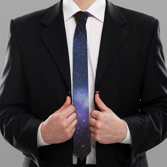 Nebula Universe Galaxy Deep Space Print Necktie