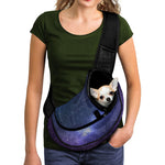 Nebula Universe Galaxy Deep Space Print Pet Sling Carrier