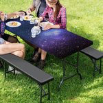 Nebula Universe Galaxy Deep Space Print Picnic Table Cover