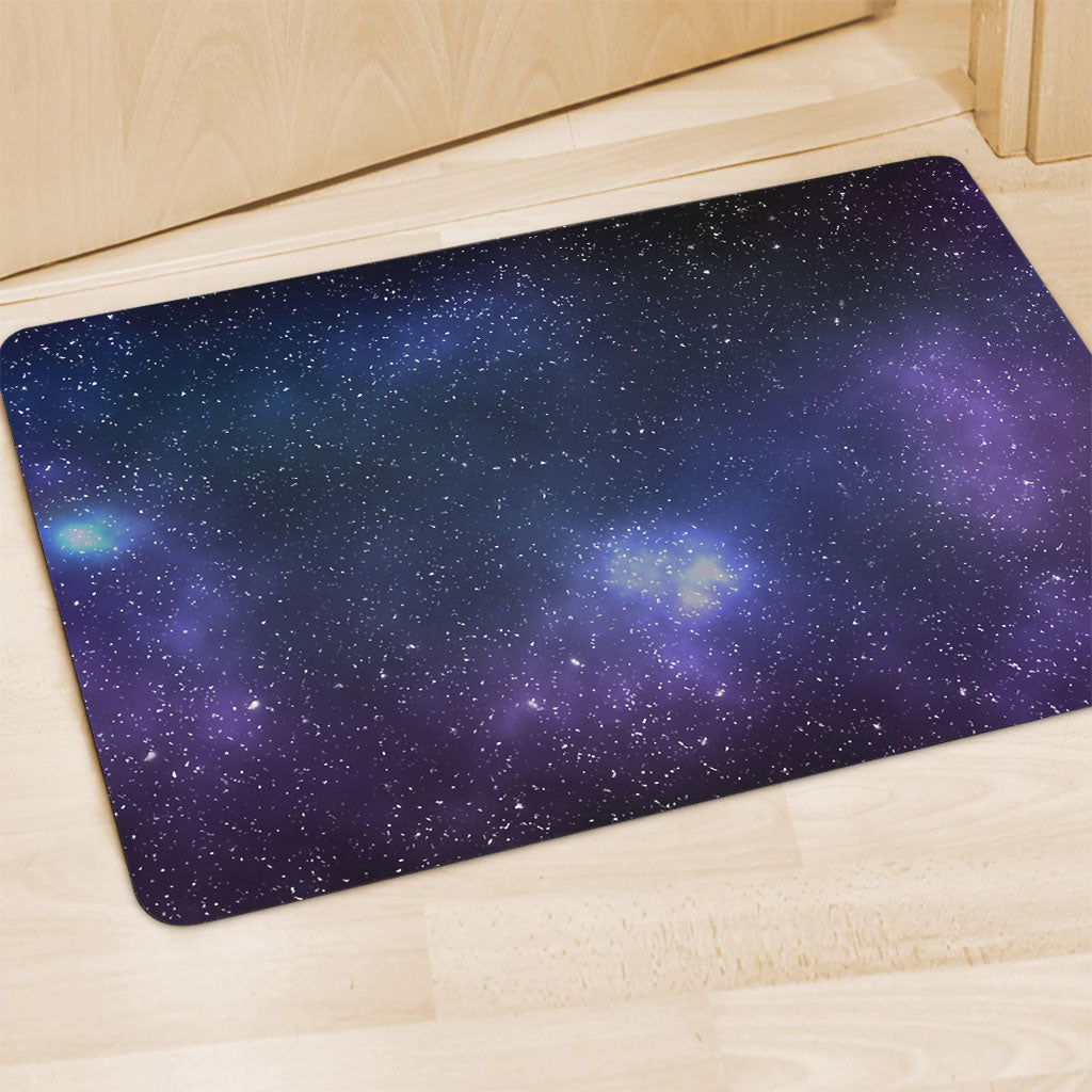 Nebula Universe Galaxy Deep Space Print Polyester Doormat