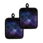 Nebula Universe Galaxy Deep Space Print Pot Holders