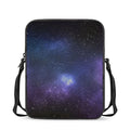 Nebula Universe Galaxy Deep Space Print Rectangular Crossbody Bag