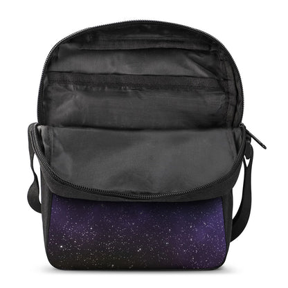 Nebula Universe Galaxy Deep Space Print Rectangular Crossbody Bag