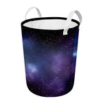 Nebula Universe Galaxy Deep Space Print Round Laundry Basket
