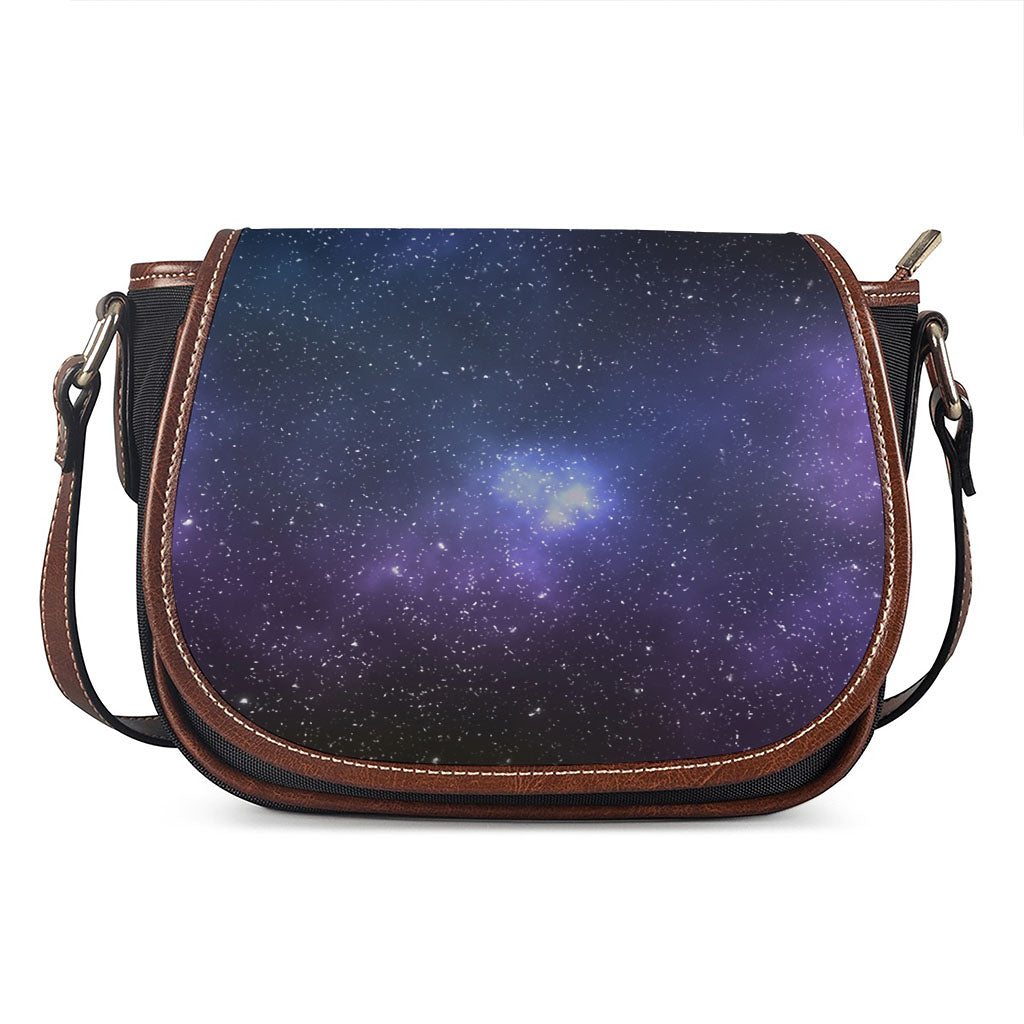 Nebula Universe Galaxy Deep Space Print Saddle Bag