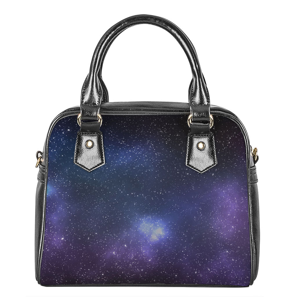 Nebula Universe Galaxy Deep Space Print Shoulder Handbag