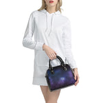 Nebula Universe Galaxy Deep Space Print Shoulder Handbag