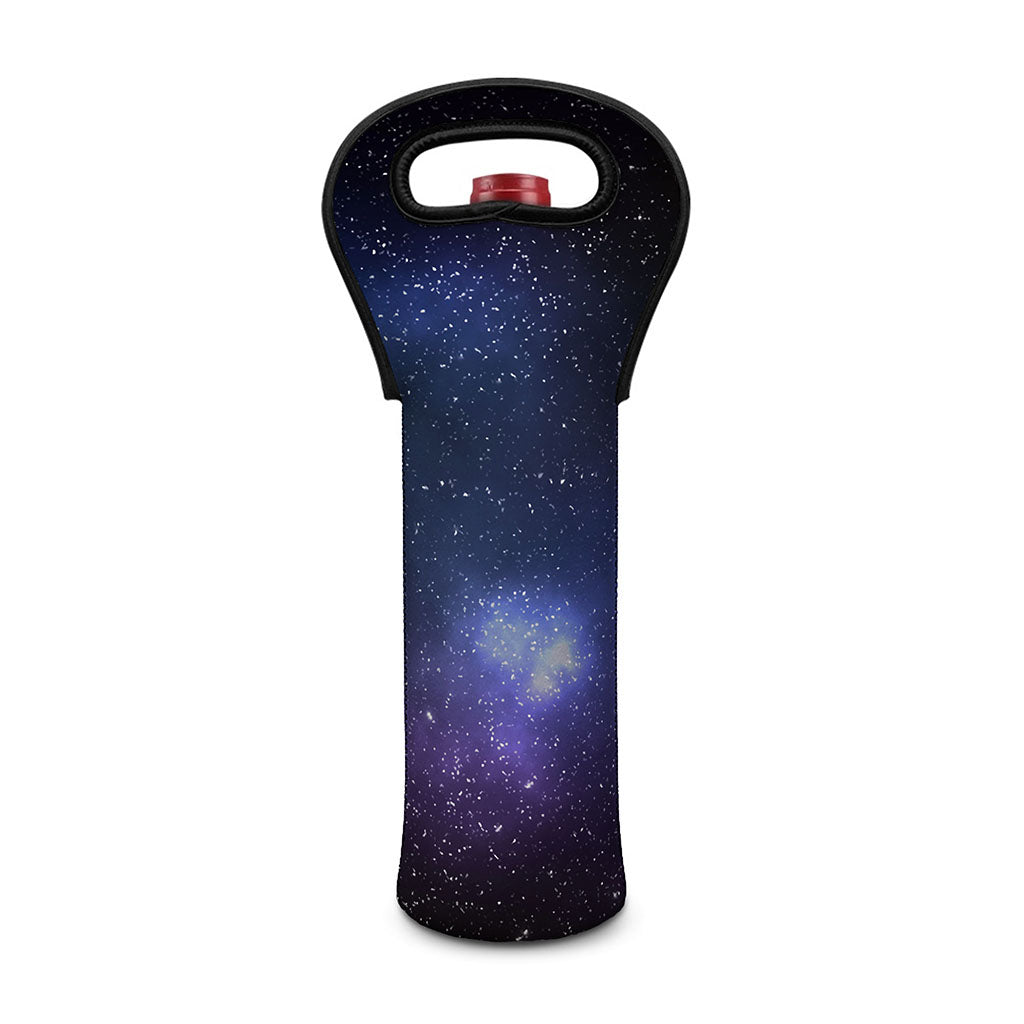 Nebula Universe Galaxy Deep Space Print Single Neoprene Wine Tote