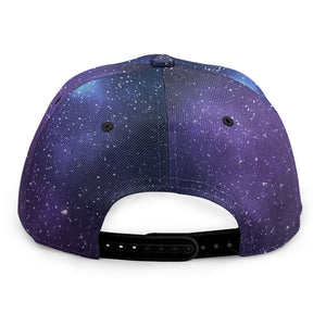 Nebula Universe Galaxy Deep Space Print Snapback Cap