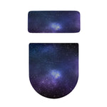 Nebula Universe Galaxy Deep Space Print Toilet Lid And Tank Cover Set