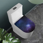 Nebula Universe Galaxy Deep Space Print Toilet Lid Cover