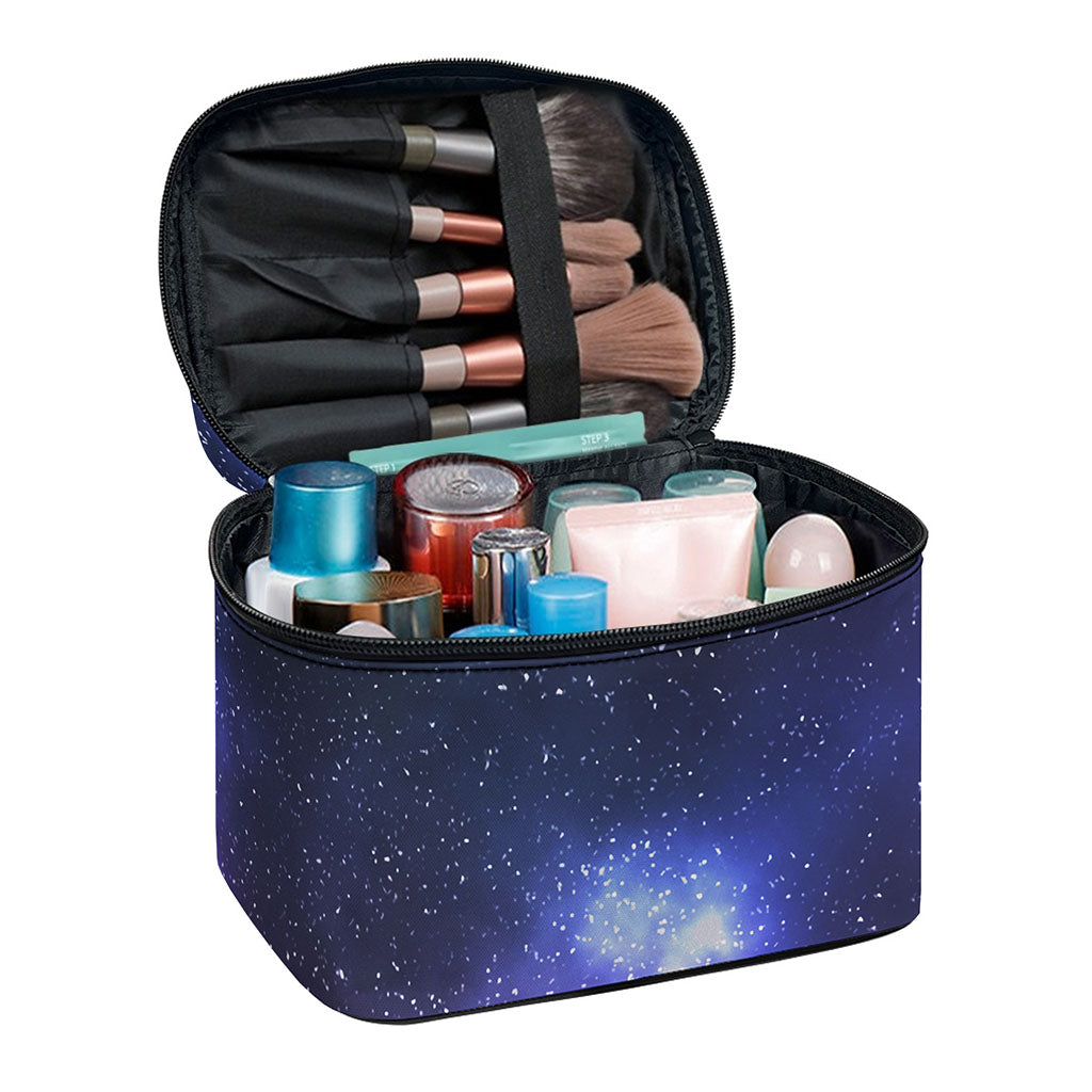 Nebula Universe Galaxy Deep Space Print Travel Makeup Bag