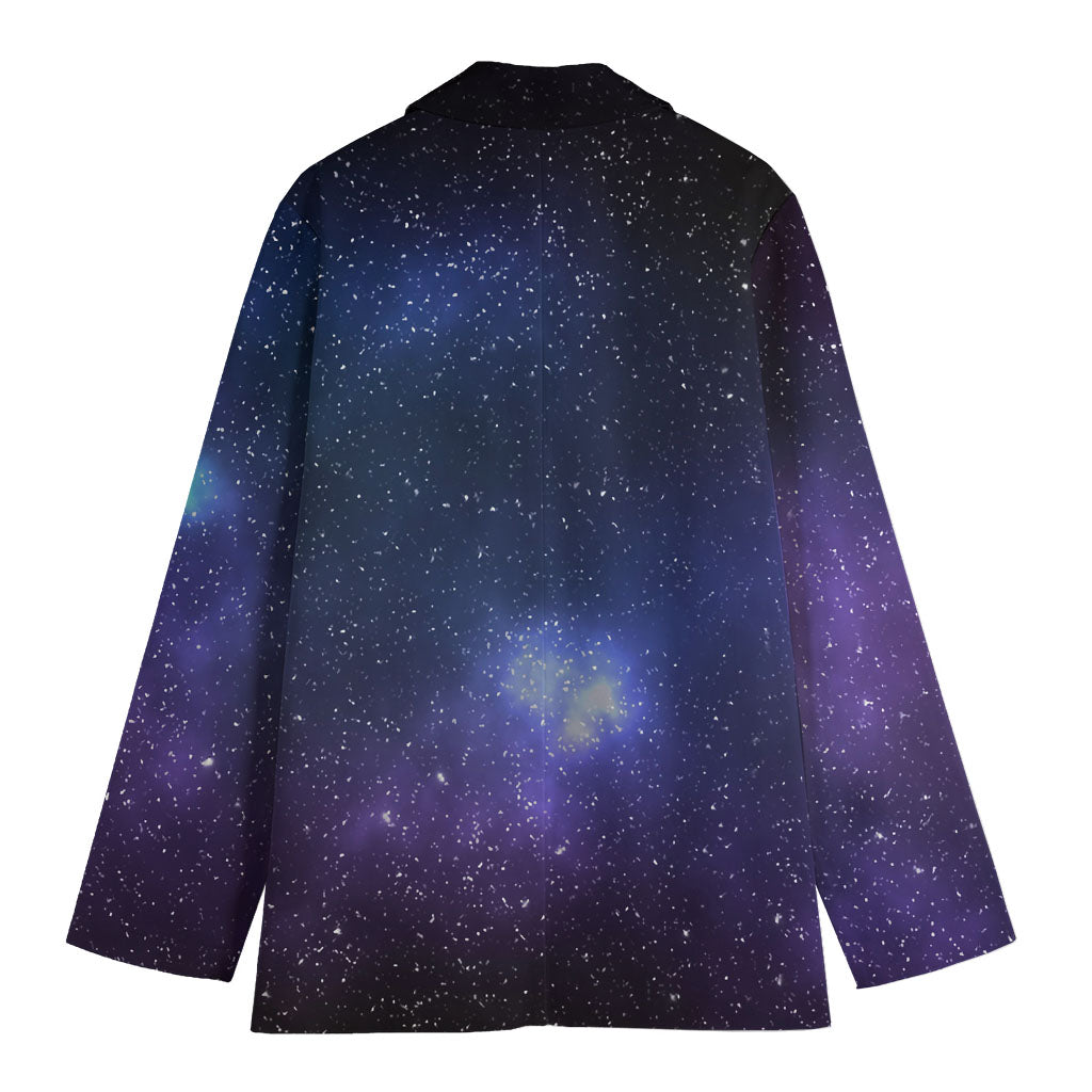 Nebula Universe Galaxy Deep Space Print Women's Blazer