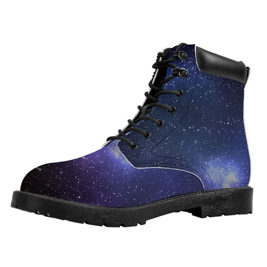 Nebula Universe Galaxy Deep Space Print Work Boots