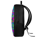 Neon Camouflage Print 17 Inch Backpack