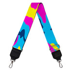 Neon Camouflage Print Bag Strap