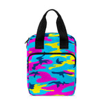 Neon Camouflage Print Bible Tote Bag