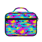 Neon Camouflage Print Briefcase Bible Bag