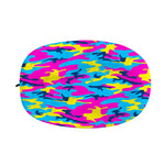 Neon Camouflage Print Car Side Mirror Covers