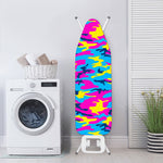 Neon Camouflage Print Ironing Board Cover