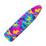 Neon Camouflage Print Ironing Board Cover