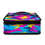 Neon Camouflage Print Small Lunch Bag