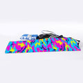 Neon Camouflage Print Sports Towel
