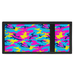 Neon Camouflage Print Trifold Wallet