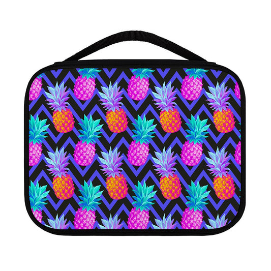 Neon EDM Zig Zag Pineapple Pattern Print Classic Bible Case