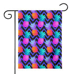 Neon EDM Zig Zag Pineapple Pattern Print House Flag