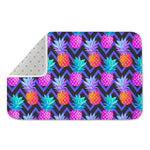 Neon EDM Zig Zag Pineapple Pattern Print Indoor Door Mat