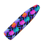 Neon EDM Zig Zag Pineapple Pattern Print Ironing Board Cover