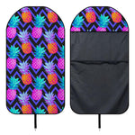 Neon EDM Zig Zag Pineapple Pattern Print Waterproof Car Seat Cover
