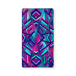 Neon Ethnic Aztec Trippy Print Baby Crib Sheet