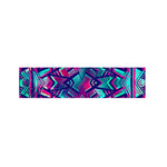Neon Ethnic Aztec Trippy Print Bed Runner