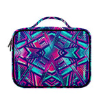 Neon Ethnic Aztec Trippy Print Briefcase Bible Bag