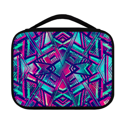 Neon Ethnic Aztec Trippy Print Classic Bible Case