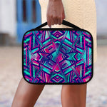 Neon Ethnic Aztec Trippy Print Classic Bible Case