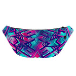 Neon Ethnic Aztec Trippy Print Fanny Pack
