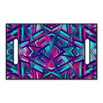 Neon Ethnic Aztec Trippy Print Golf Cart Seat Cover