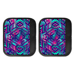 Neon Ethnic Aztec Trippy Print Handle Covers