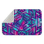 Neon Ethnic Aztec Trippy Print Indoor Door Mat